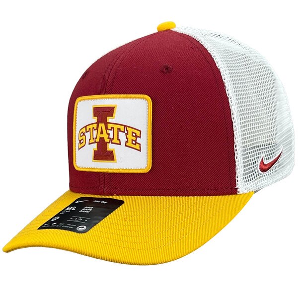 Nike I-State Fanwear 24 Cardinal & Gold Patch Trucker Hat